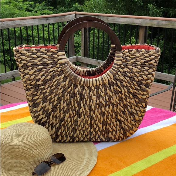 The Limited Handbags - 🆕 Express XL Straw Tote